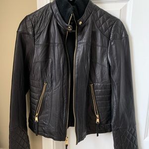 Bebe leather jacket